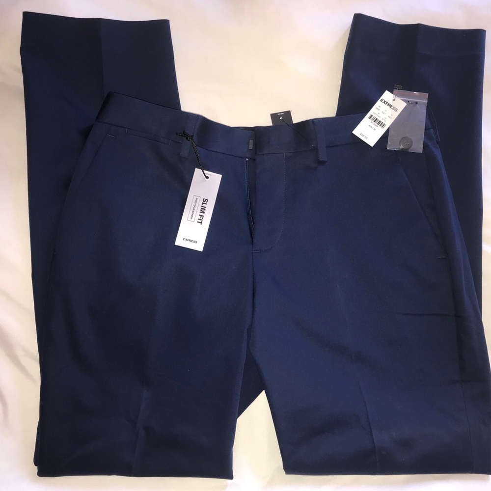 Express SlimFit Photographer Slacks